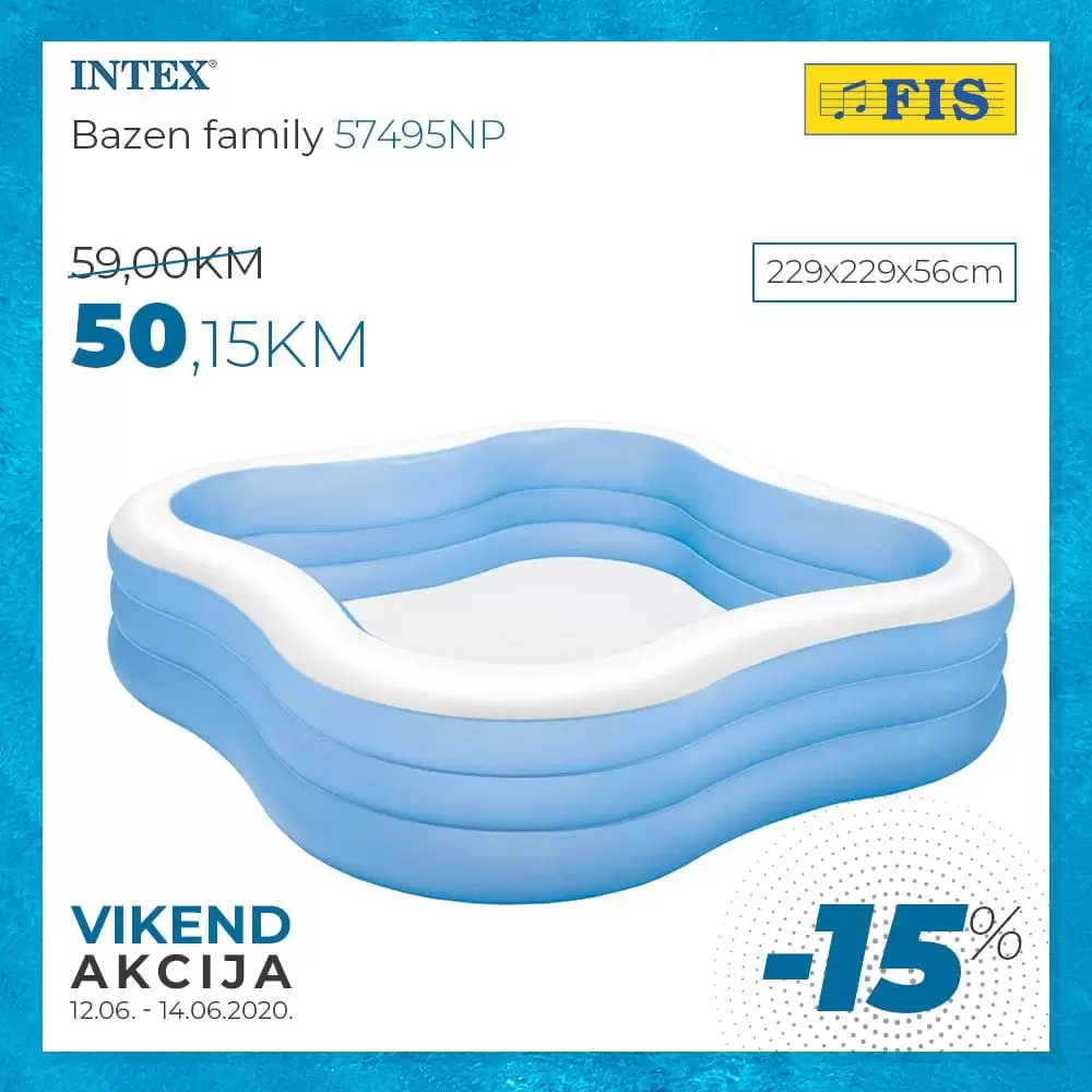 fis snizenje bazeni.  bazen za djecu