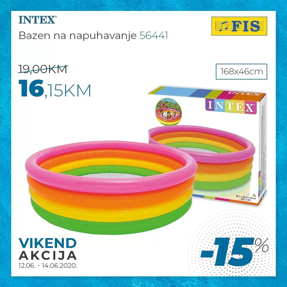 fis snizenje bazeni.  bazen gdje kupiti