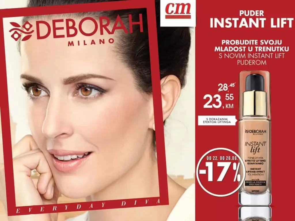 cm cosmetic market akcija. cm popusti. cm katalog.  deborah