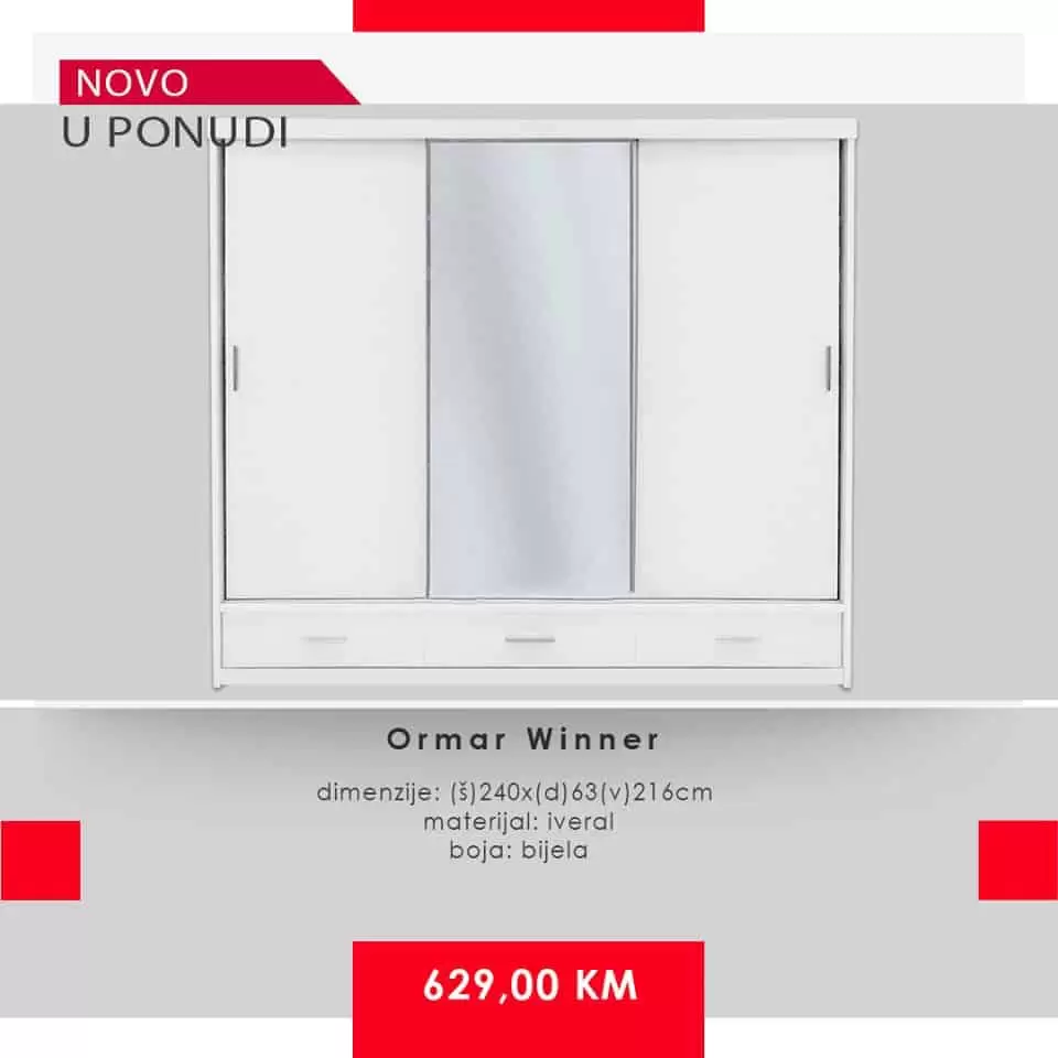 Ambyenta namještaj. fis namjestaj ormar 