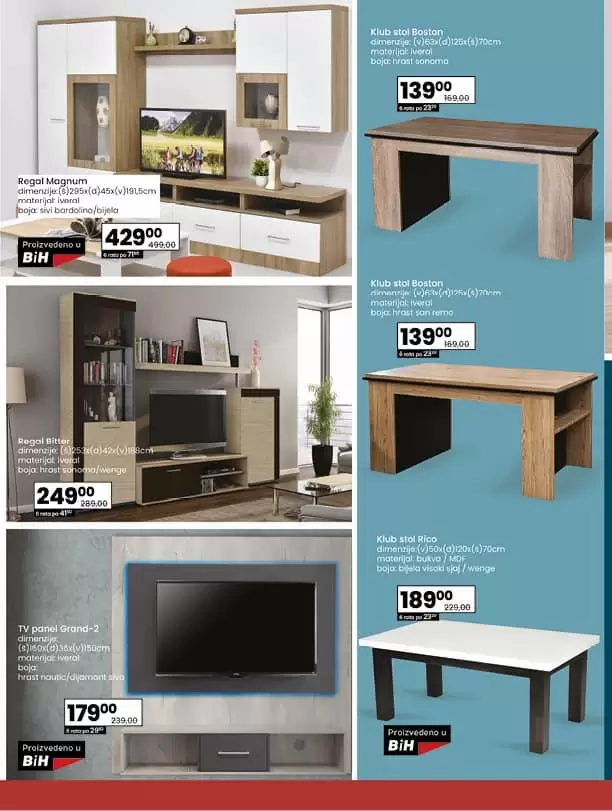 fis katalog. fis namjestaj. fis ambyenta. trpezarija fis