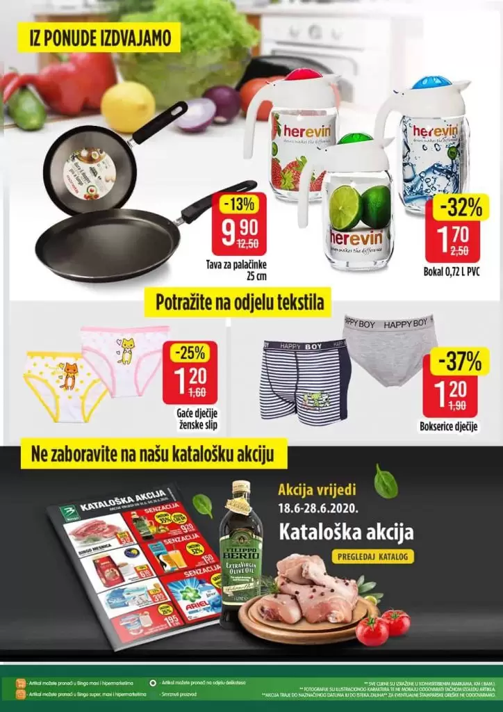 bingo vikend ackija. bingo katalog, bingo snizenje.  prehrana snizenje. 
