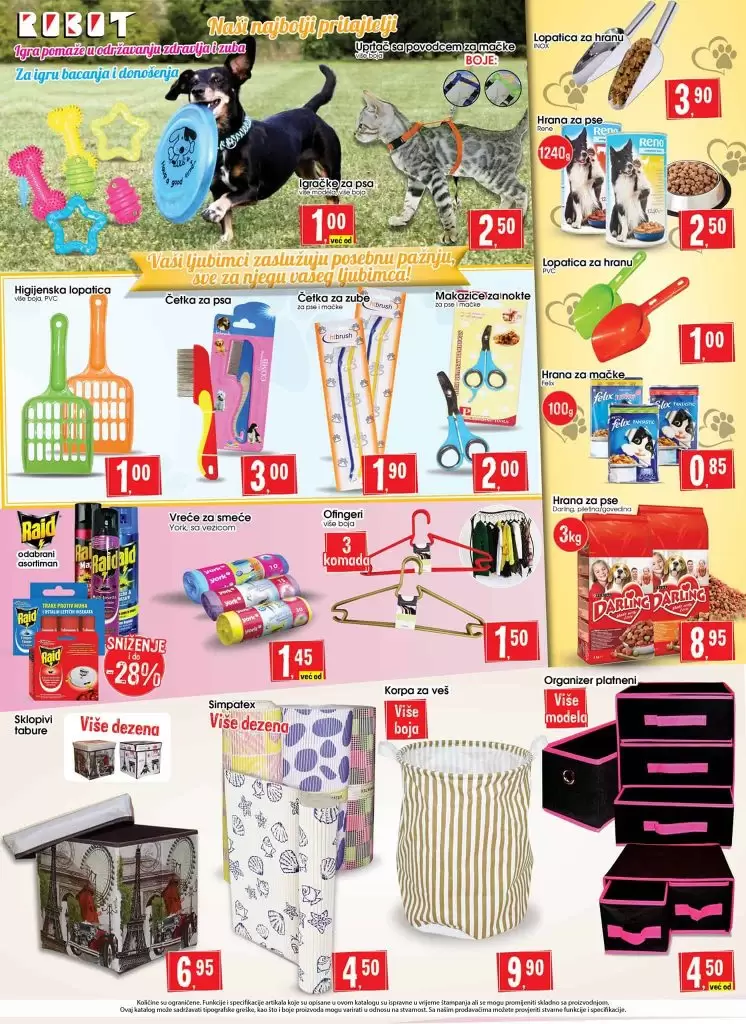 Robot akcijski katalog. snizenje. akcija. popust. snizeno. 