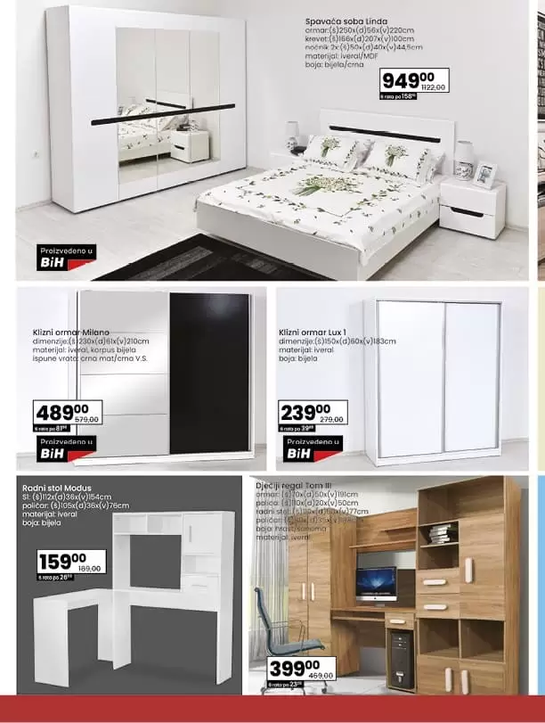 fis katalog. fis namjestaj. fis ambyenta. spavaca soba fis