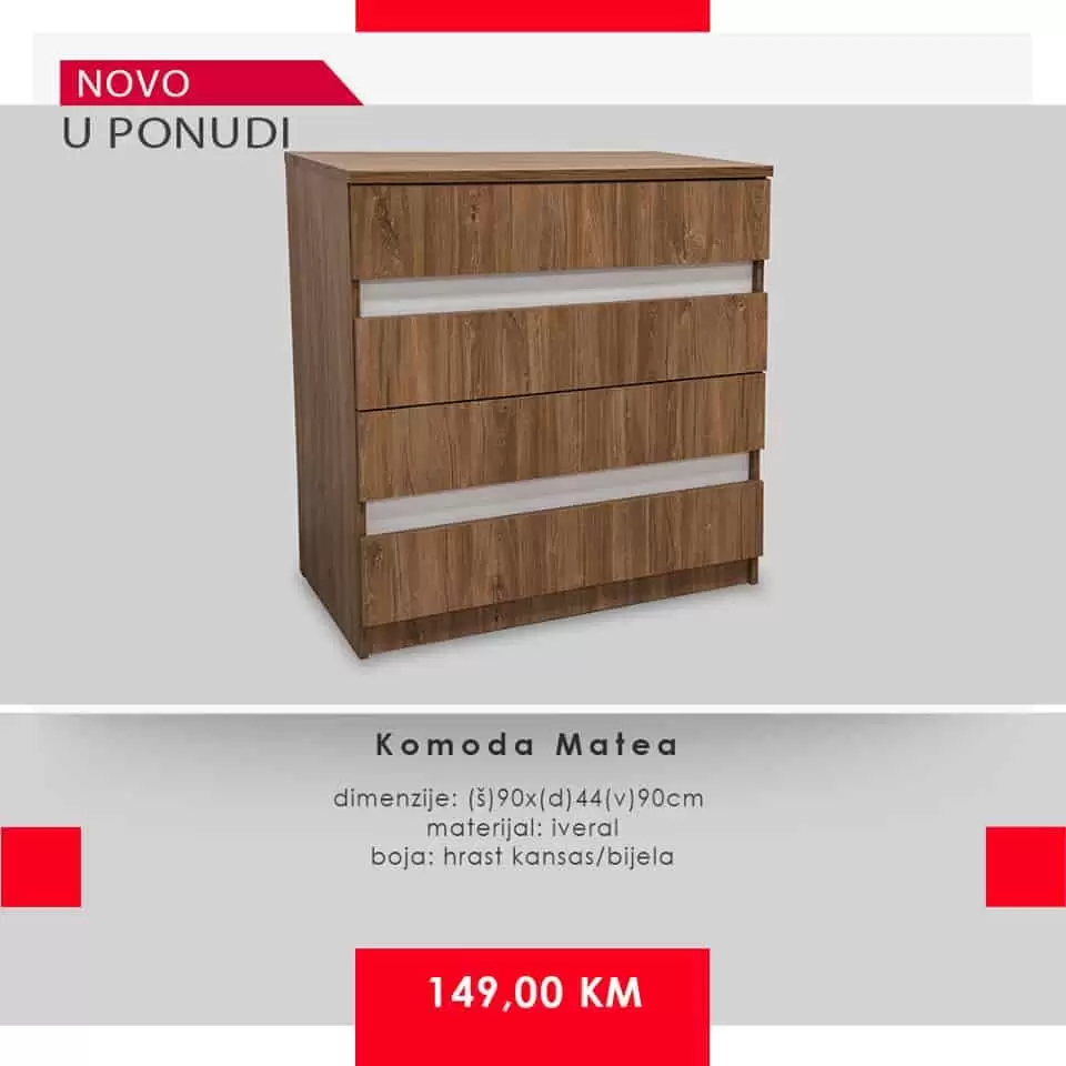 Ambyenta namještaj. fis namjestaj regal