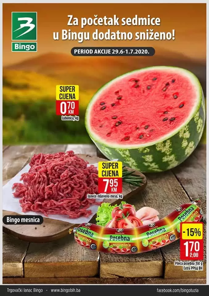 bingo katalog. bingo akcija. snizenje. popust.