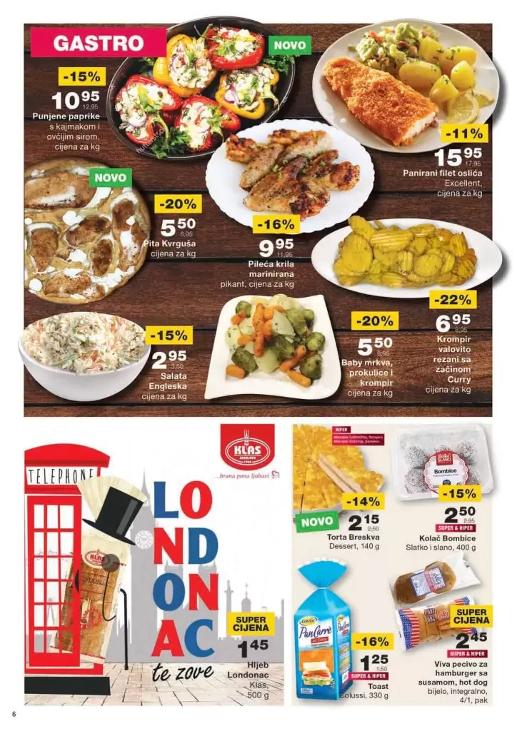 mercator super akcija. mercator snizenje. mercatgor konzum prehrana