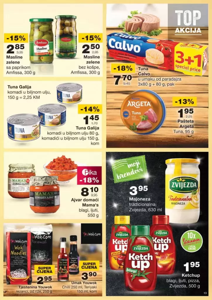 mercator super akcija. mercator snizenje. mercatgor konzum. majoneza