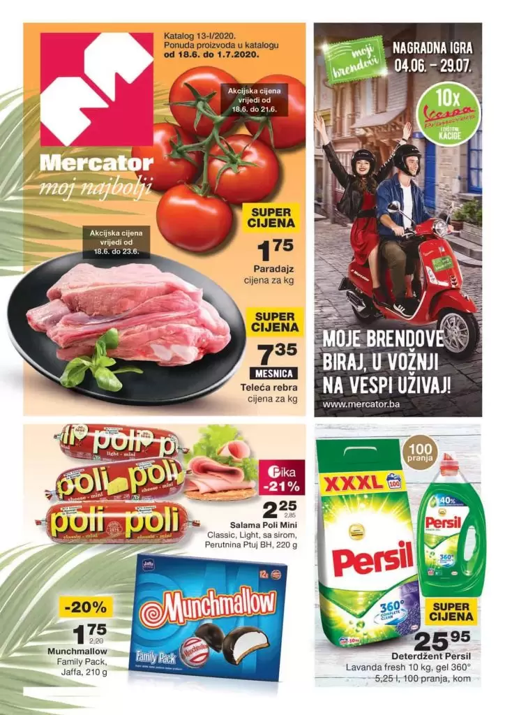 Me4rcator akcija. mercator katalog. mercator lozionicka.