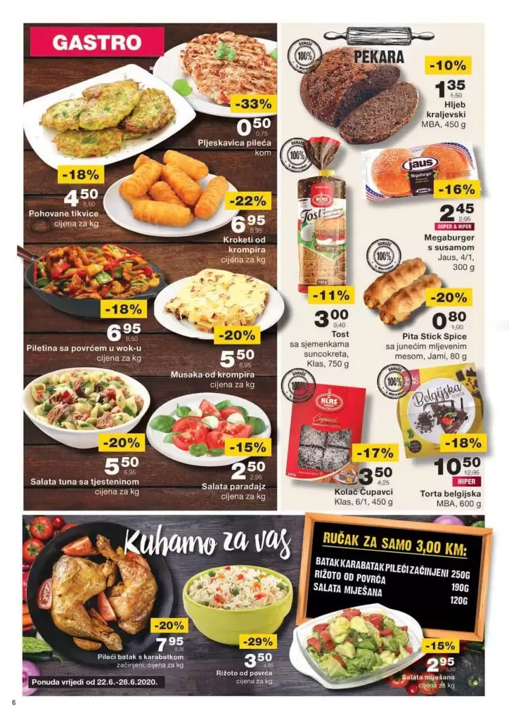 Me4rcator akcija. mercator katalog. mercator lozionicka.  gastro odjel