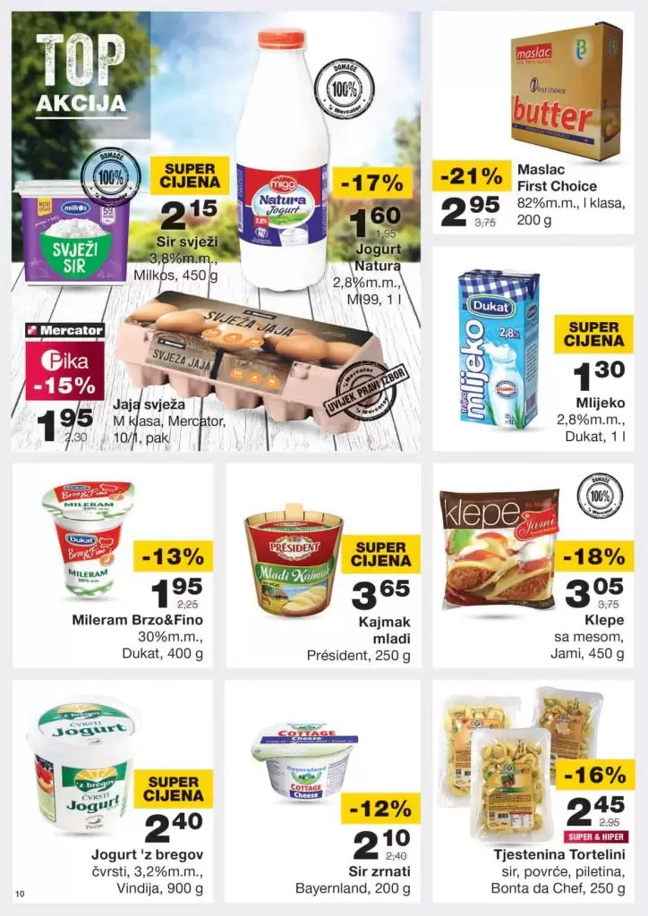 Me4rcator akcija. mercator katalog. mercator lozionicka.  jogurt