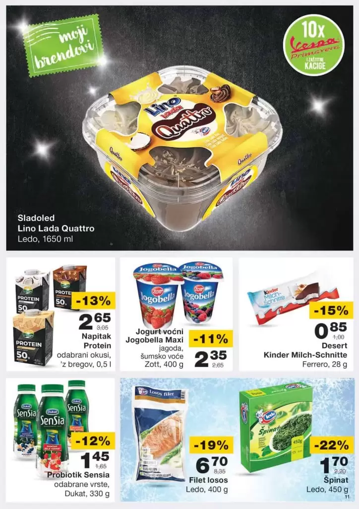 Me4rcator akcija. mercator katalog. mercator lozionicka.  sladoled