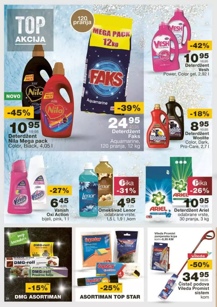 Me4rcator akcija. mercator katalog. mercator lozionicka.  perwol