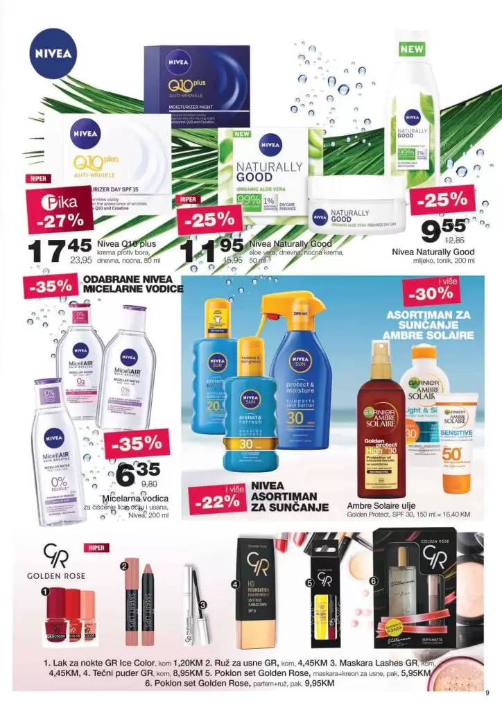 super ponuda mercator. mercator katalog. mercator snizenje.  garnier 