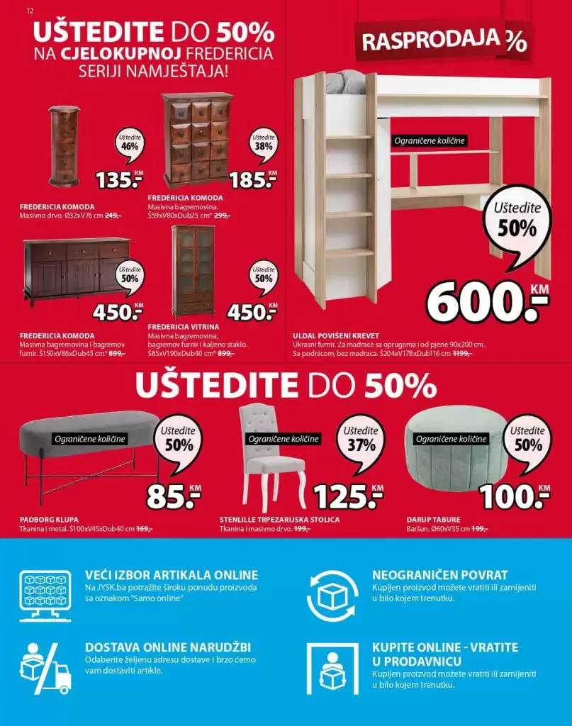 jysk raspodaja. Jysk katalog. snizenje. akcija. komoda, regal, polica