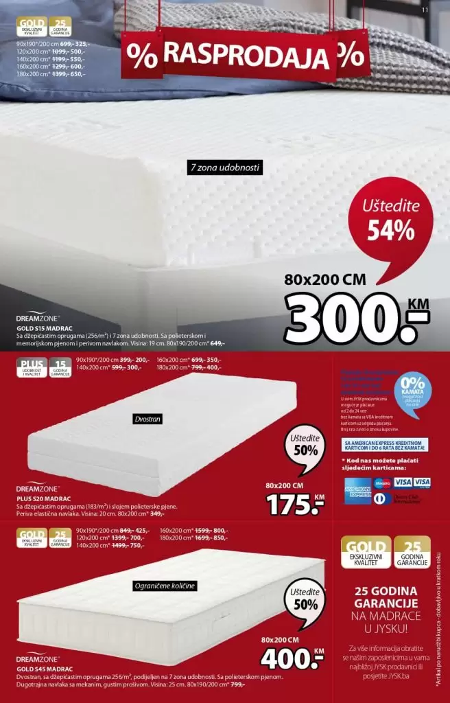 JYSK katalog. Jysk snizenje. jysk rasprodaja.  nadmadrac