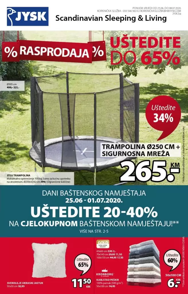 Jysk super akcija, jysk katalog. jysk raspordaja.  jysk namjestaj