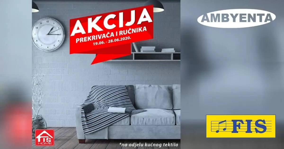 fis home snizenje. fis akcija. peskir