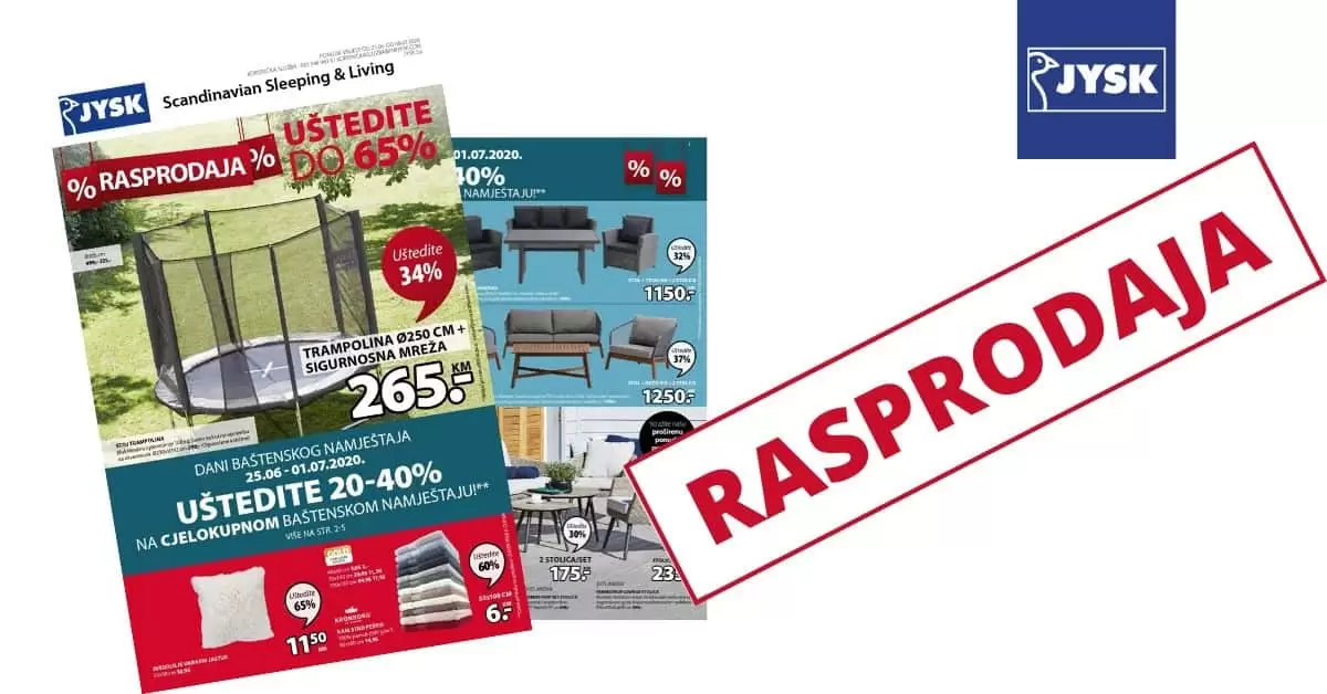 ysk super akcija, jysk katalog. jysk raspordaja. jysk