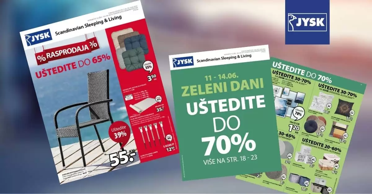 jysk katalog. jysk snizenje. akcija. popust.