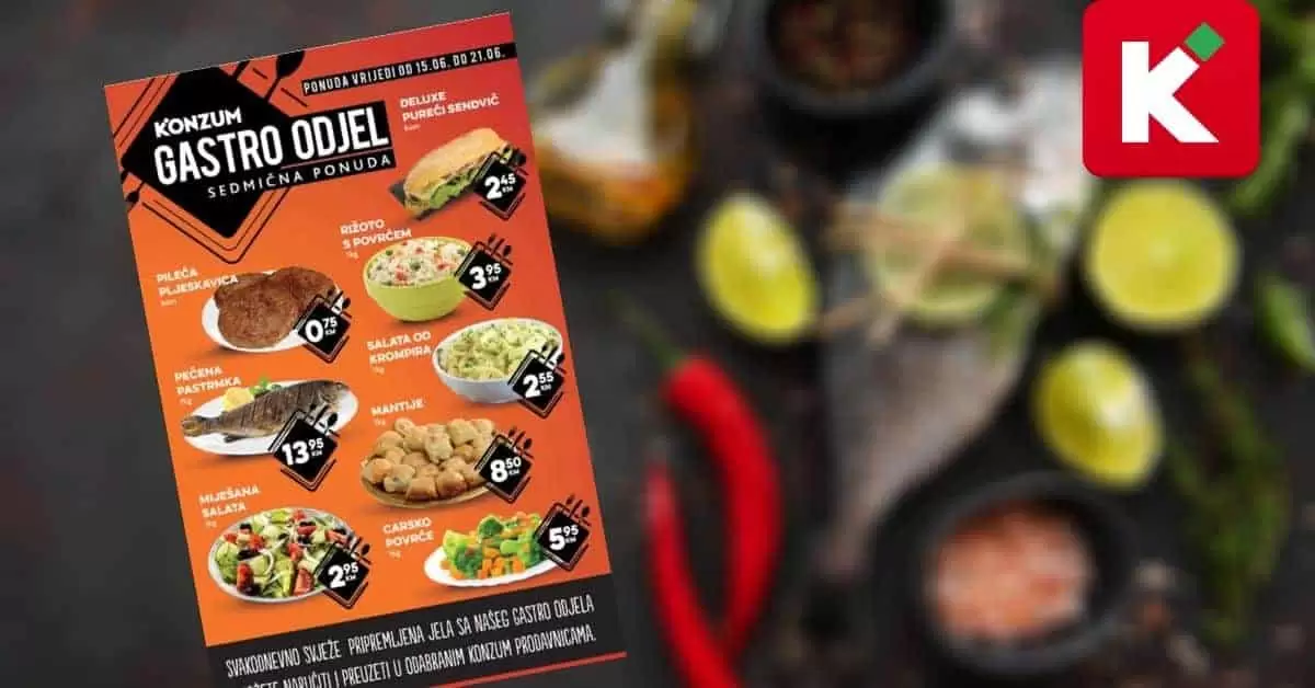 konzum gastro ponuda