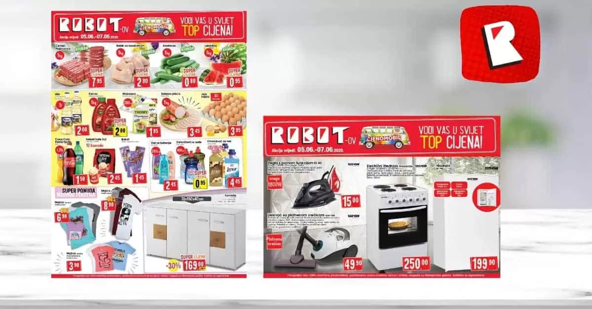 robot akcija. robot katalog. popusti. robot cijene. prehrana. tehnika.