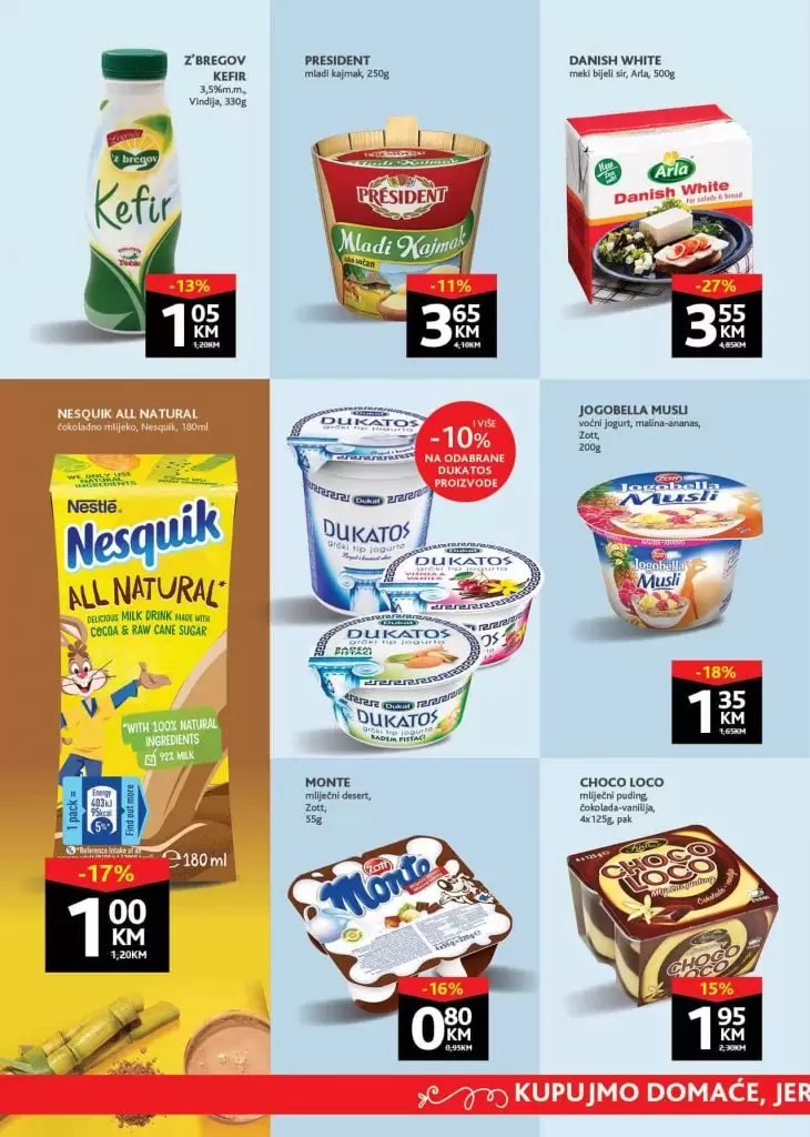 konzum katalog. snizenje konzum. mijecni asortiman