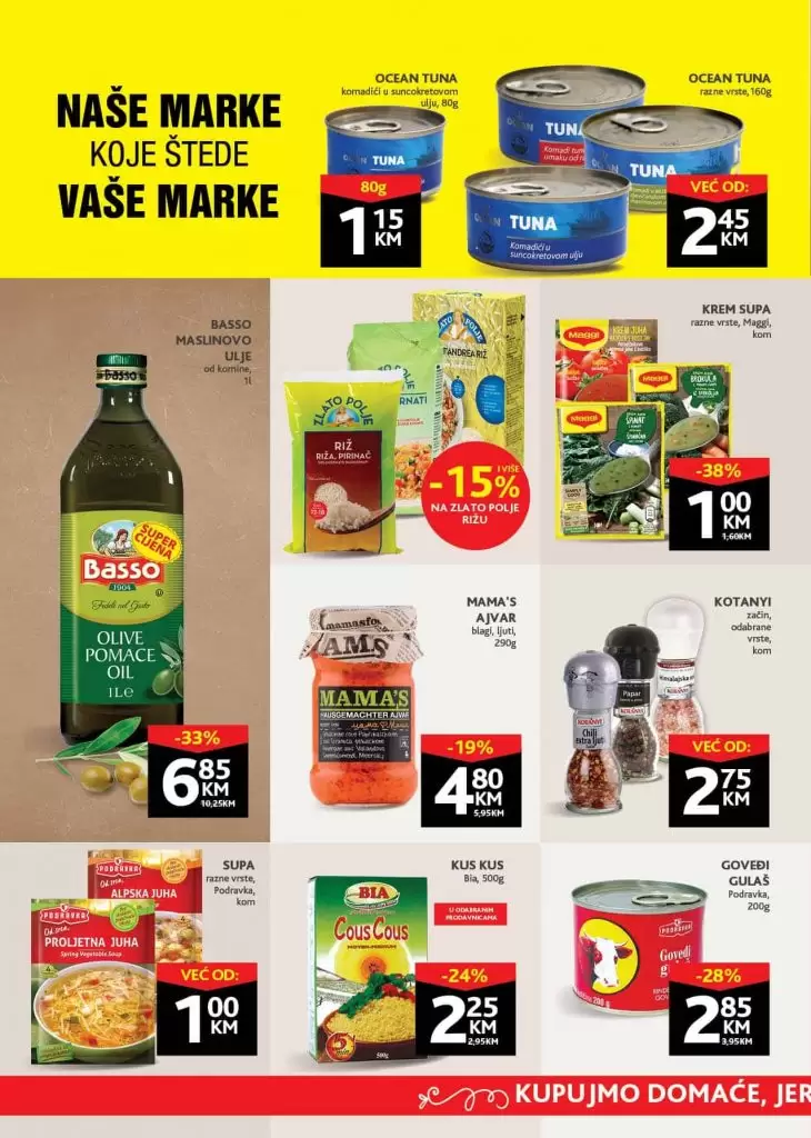 konzum katalog. snizenje konzum. basso maslinovo ulje 