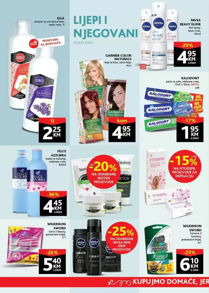 konzum katalog. snizenje konzum. color naturals 