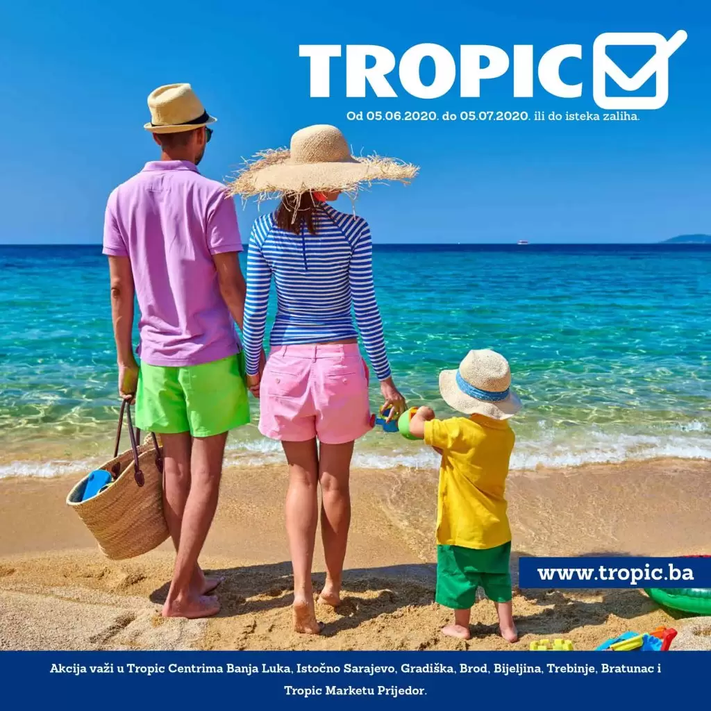 tropic super akcija. sve za ljeto. 