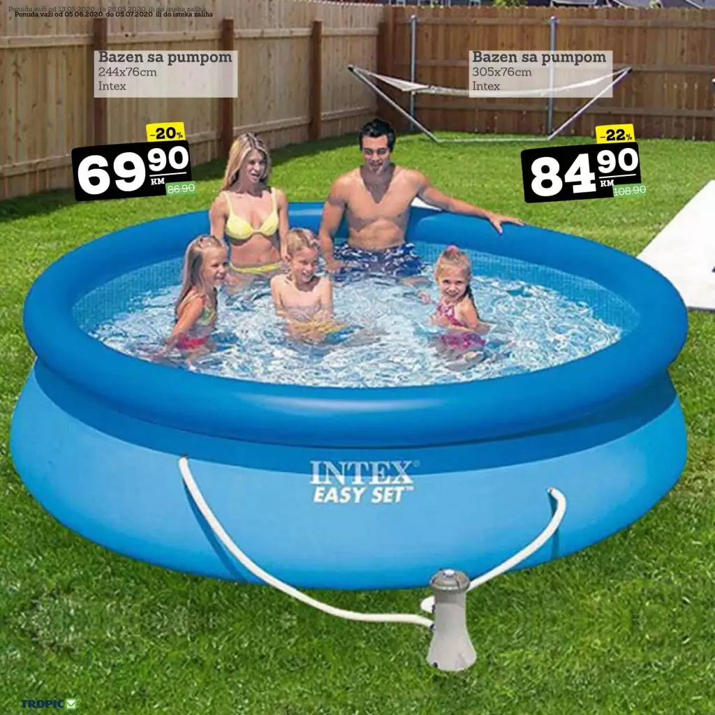 tropic super akcija. sve za ljeto. 