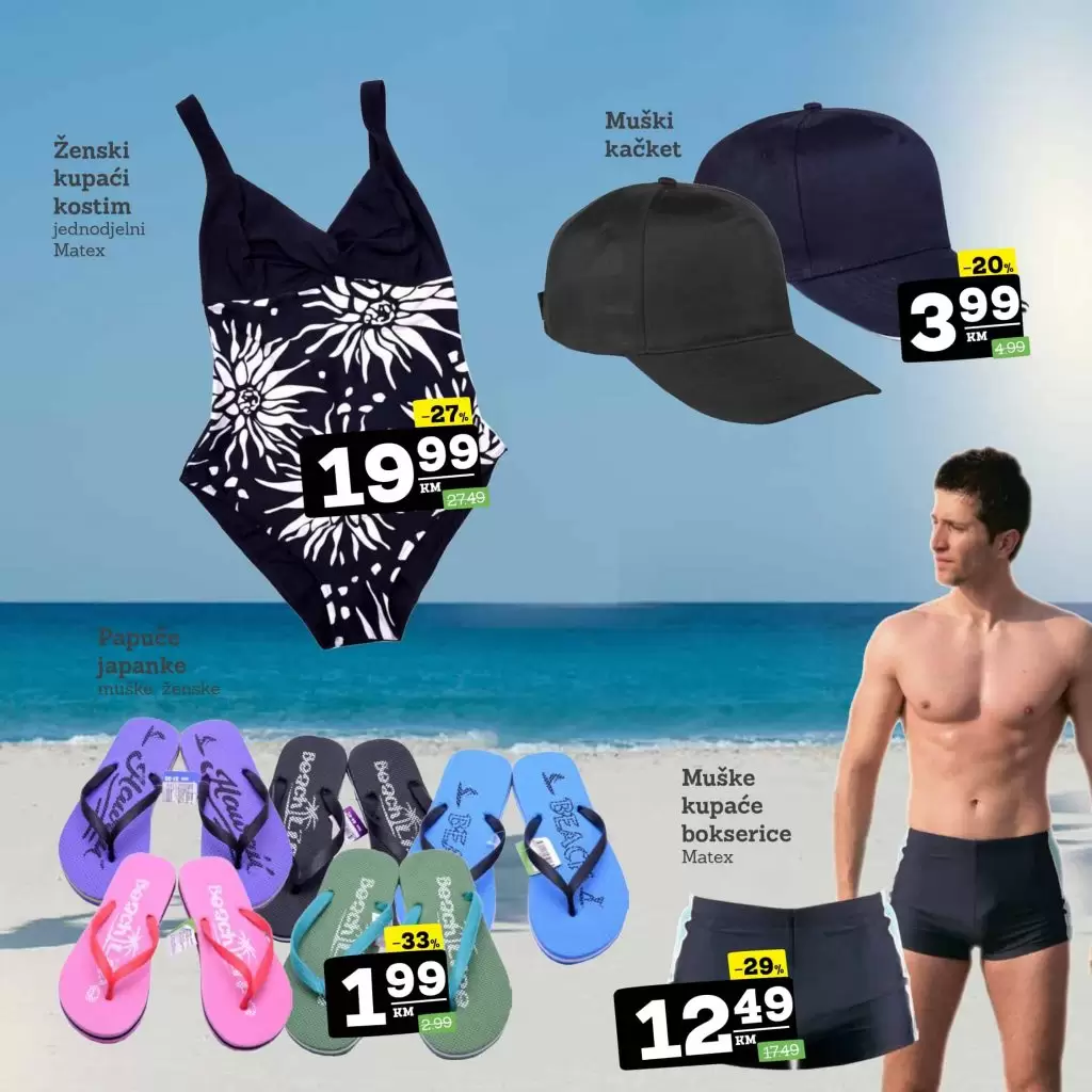 tropic super akcija. sve za ljeto. 