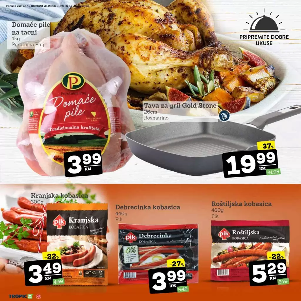 Tropic moj vikend akcija. snizenje. popust. katalog.
