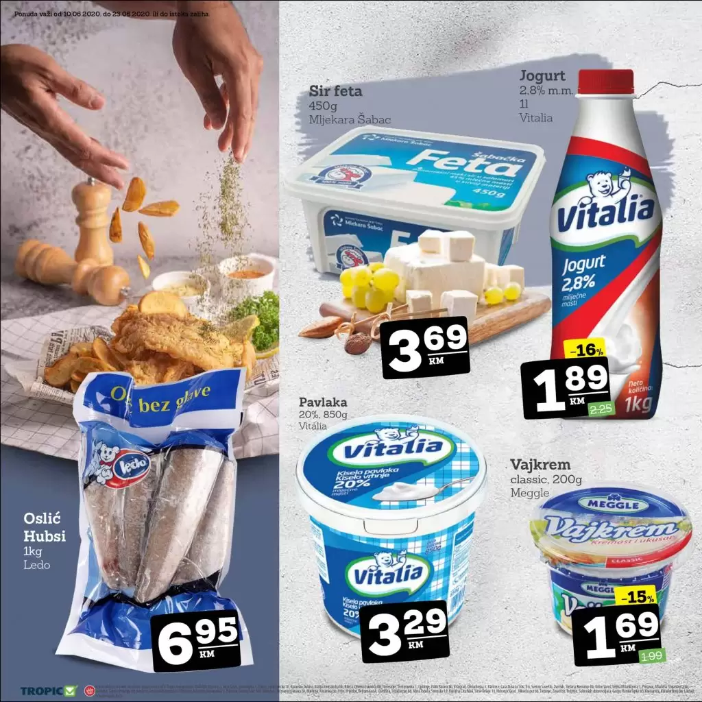 Tropic moj vikend akcija. snizenje. popust. katalog.