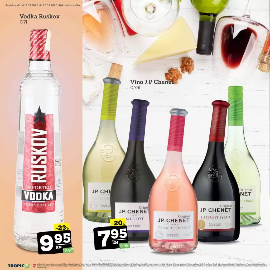 Tropic moj vikend akcija. snizenje. popust. katalog.