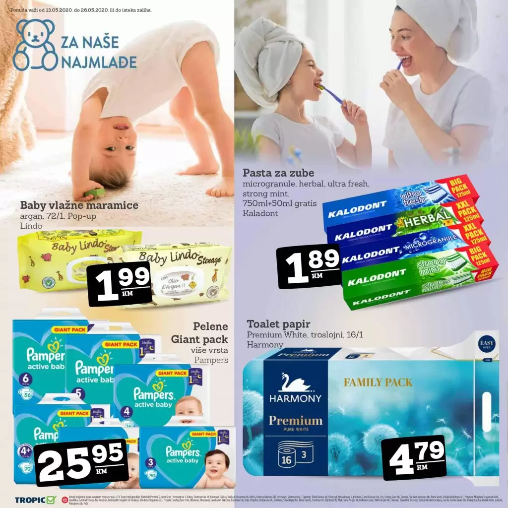 Tropic moj vikend akcija. snizenje. popust. katalog.