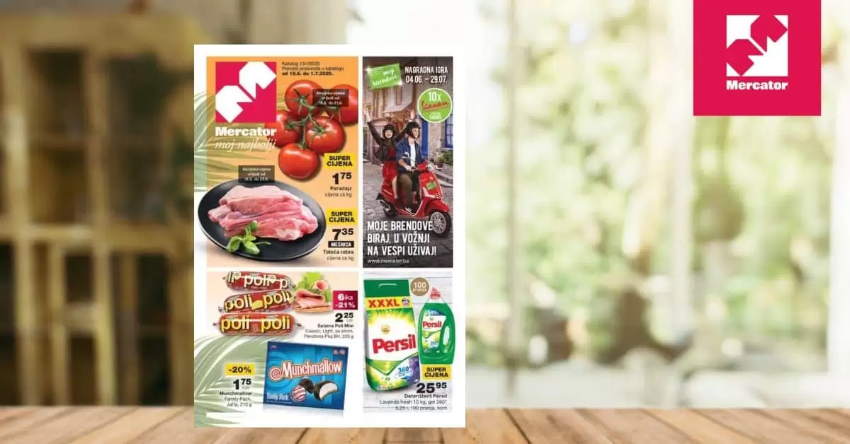 mercator akcijski katalog. snizenje. akcija.