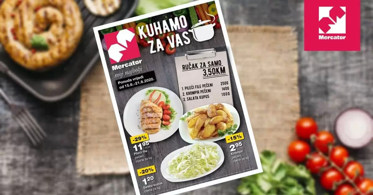 Mercator gastro ponuda. snizenje. akcija. popusti.