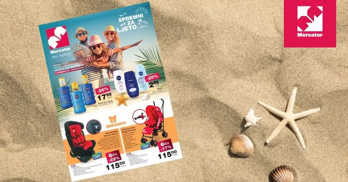 mercator akcijski katalog. snizenje. akcija.