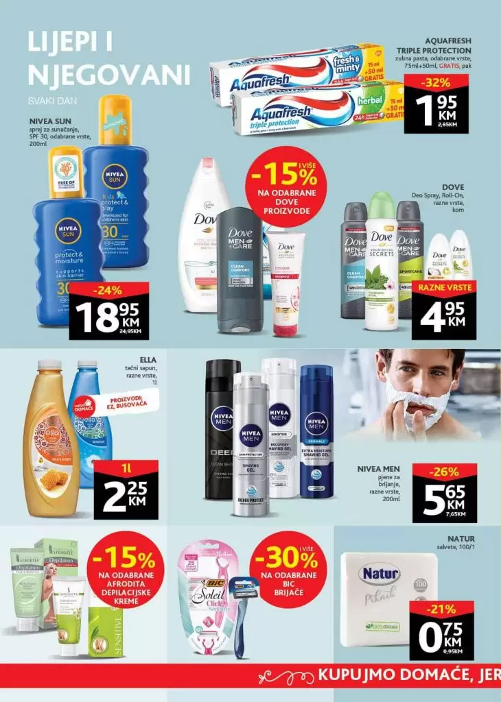 konzum katalog. konzum snizenje. konzum akcija. popusti. katalozi. proizvodi za suncanje