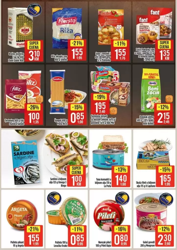 bingo akcijski katalog. snizenje. popust. akcija. snizeno.