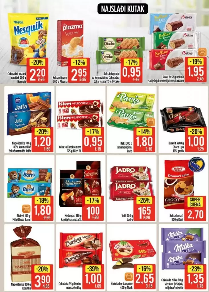 bingo akcijski katalog. snizenje. popust. akcija. snizeno.