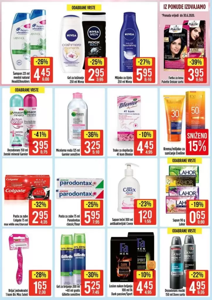 bingo akcijski katalog. snizenje. popust. akcija. snizeno.