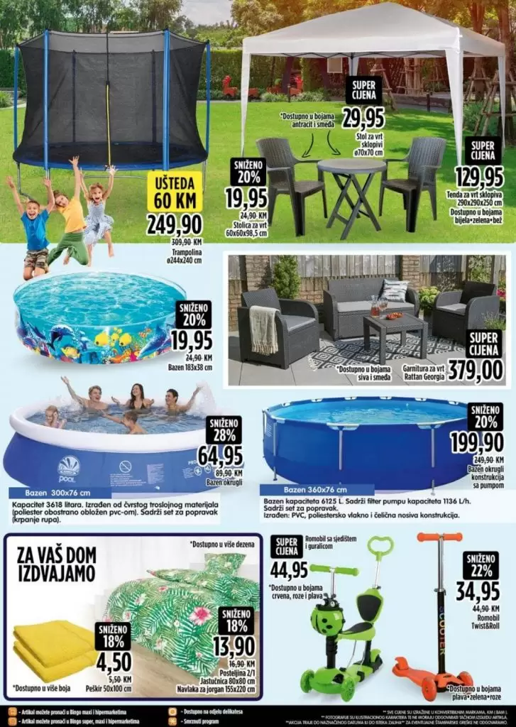 bingo akcijski katalog. snizenje. popust. akcija. snizeno.