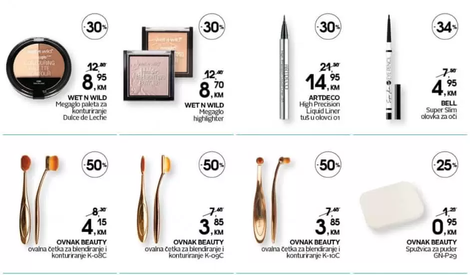 cm parfemi. cm sniženje. cm akcija.  cetkica za sminku 
