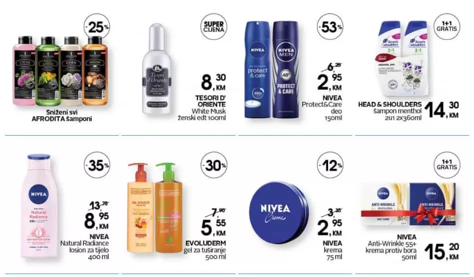 cm parfemi. cm sniženje. cm akcija.  nivea deo