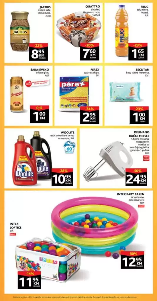 konzum vikend akcija. snizenje. popusti. katalozi.