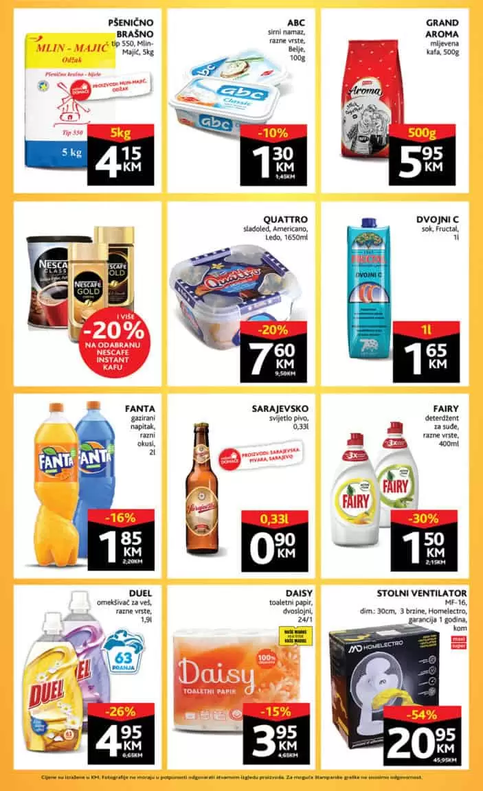 konzum katalog. konzum vikend akcija. snizenje.  hrana