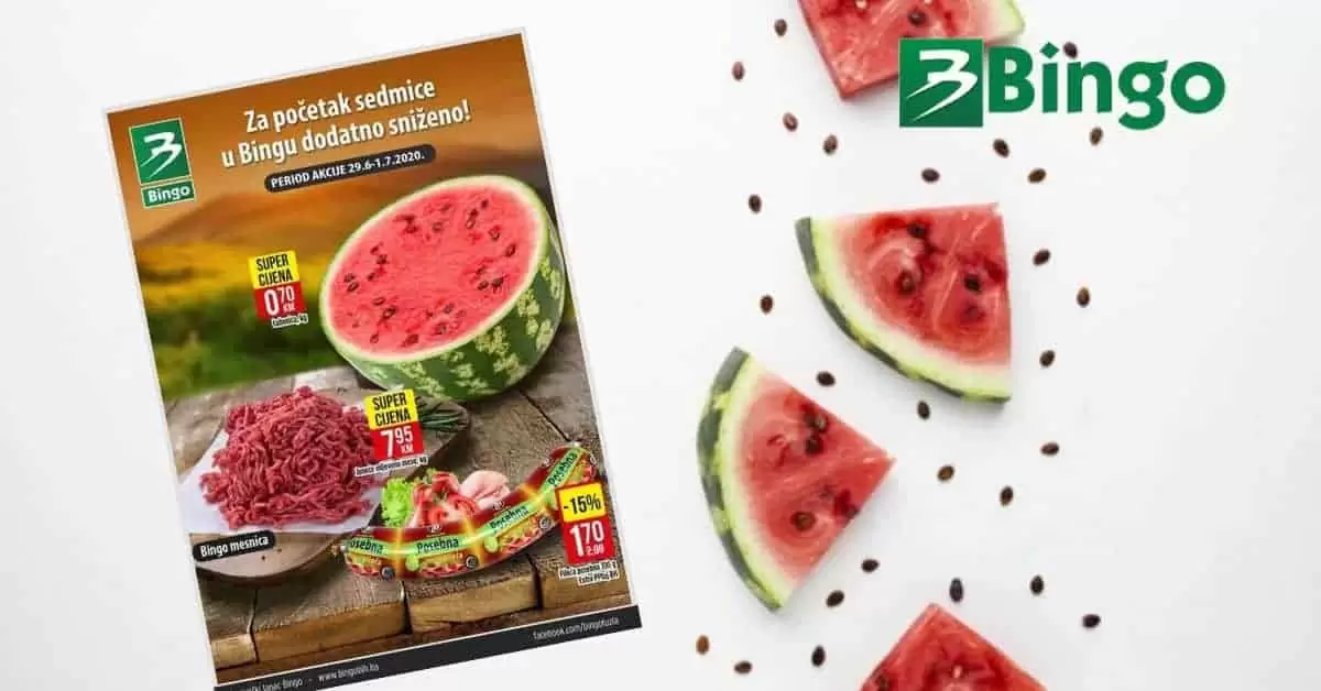 bingo katalog. bingo akcija. snizenje. popust.