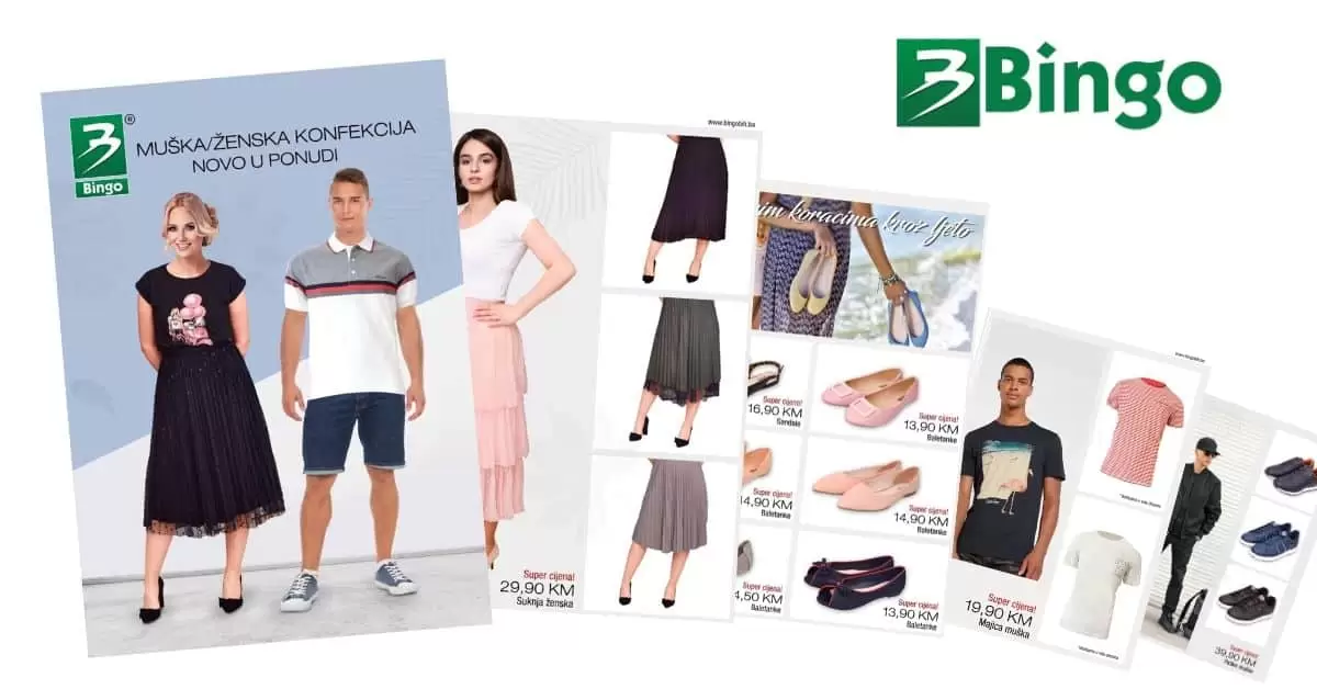 bingo zenska konfekcija odjece. bingo katalog.